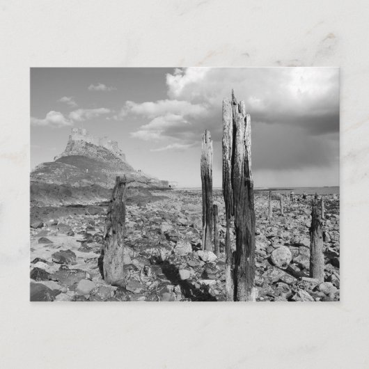 Lindisfarne Castle Briefkaart (Voorkant)