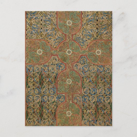 Lindisfarne Celtic Cross Briefkaart (Voorkant)