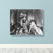 Lindor's brief canvas afdruk (Insitu (Houten vloer))