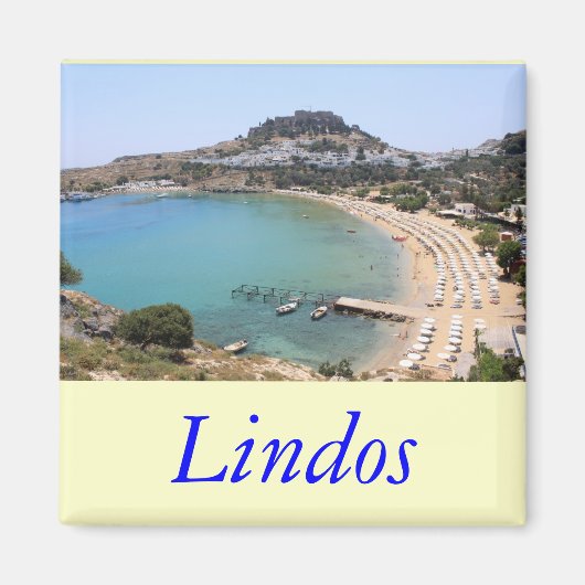Lindos Magneet (Voorkant)