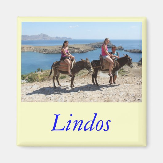 Lindos Magneet (Voorkant)