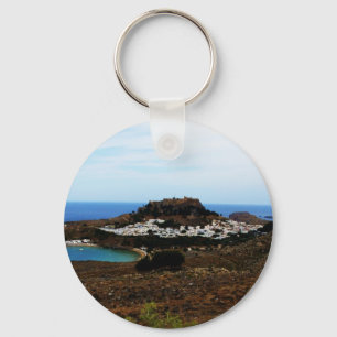 Lindos, Rhodes, Griekenland Sleutelhanger