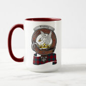 Lindsay Clan Badge Combo 15oz Mug (Gauche)