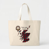 Lindsay Clan Badge Jumbo Tas (Voorkant)