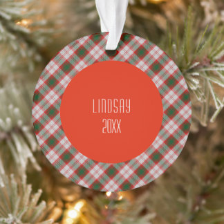 Lindsay Robe Clan Tartan Plaid Motif