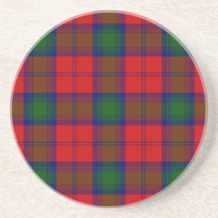Lindsay tartan red green plaid zandsteen onderzetter