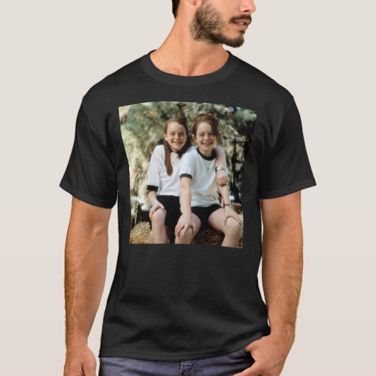 Lindsay Twins Lohan Classic T-Shirt (Devant)