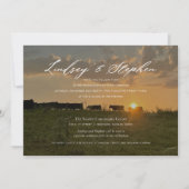 Lindsey et Steve | Invitation (Devant)