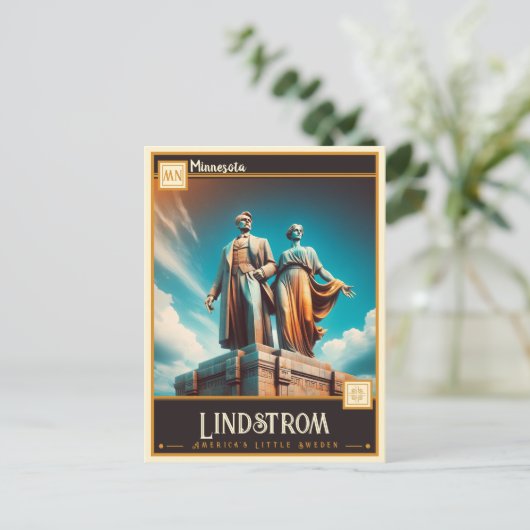 Lindstrom, Minnesota | Briefkaart (Staand voorkant)