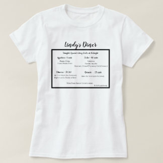  Lindy's Diner T-shirt