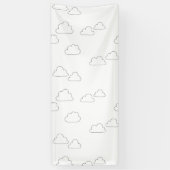 Line Art, Alabaster Banner (Verticaal)