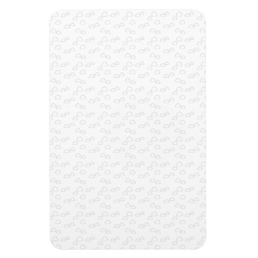 Line Art, Alabaster Magneet (Verticaal)