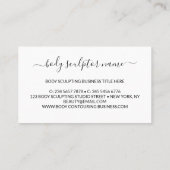 Line Art Esthetician Visitekaartje (Achterkant)