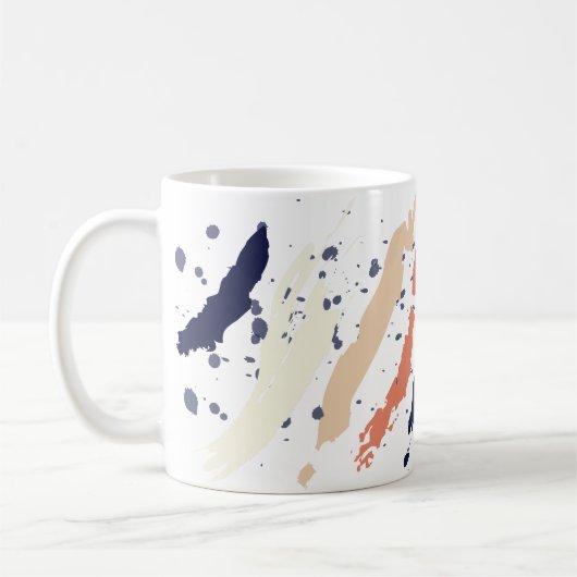 Line Art Fusion-Mokken Koffiemok (Links)