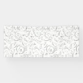 Line Art, Kangaroo, Bannière fantôme (Horizontal)