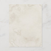 Line Art Mountains Waterverf Wedding Details Informatiekaartje (Achterkant)