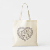 Line Art Ritual Collection tote bag (Achterkant)