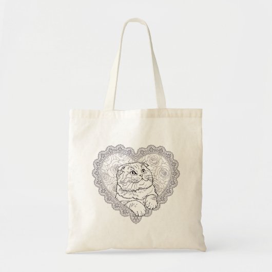 Line Art Ritual Collection tote bag (Voorkant)