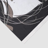 Line Art Vrouw 1 Decoupage papier (Detail)