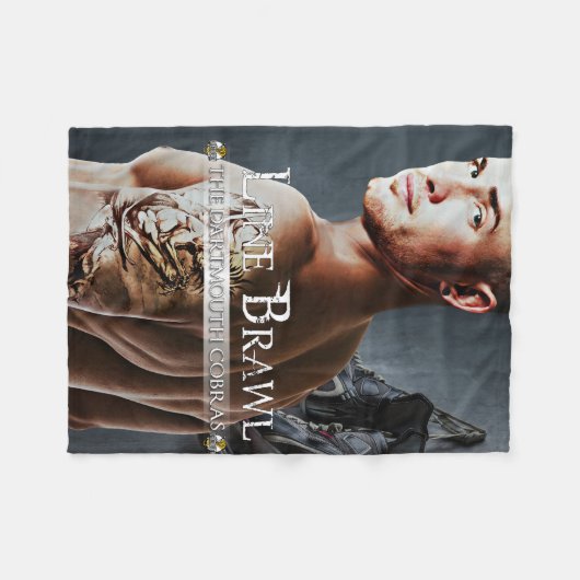 Line Brawl Blanket Fleece Deken (Voorkant (Horizontaal))