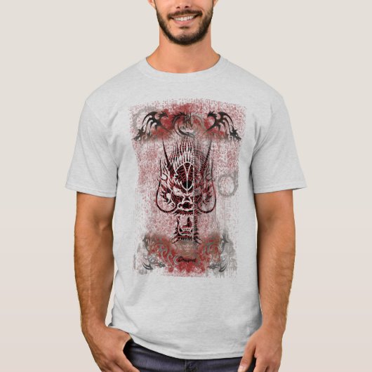 LINE-CIRCLE-DRAGNET T-SHIRT (Devant)