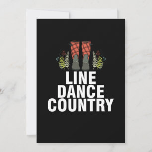 Line Dance Country Square Dance Line Dancing Cadef Kaart