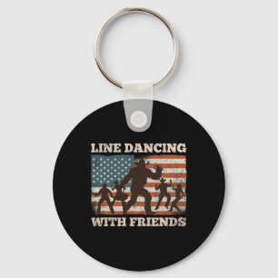 Line Dance Dansen Westerne Bigfoot Country Music S Sleutelhanger