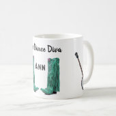 Line Dance Diva Mug (Devant droit)