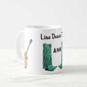 Line Dance Diva Mug (Devant gauche)