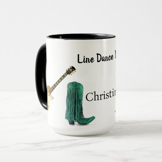 Line Dance Diva Mug (Devant gauche)