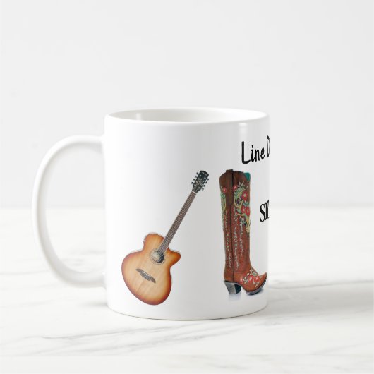 Line Dance Diva Mug (Gauche)