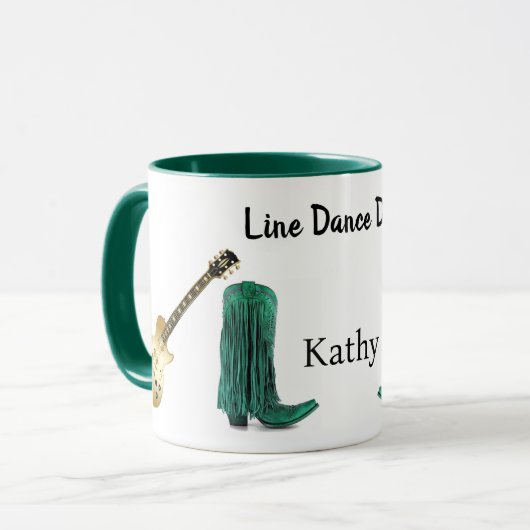 Line Dance Diva Mug (Devant gauche)
