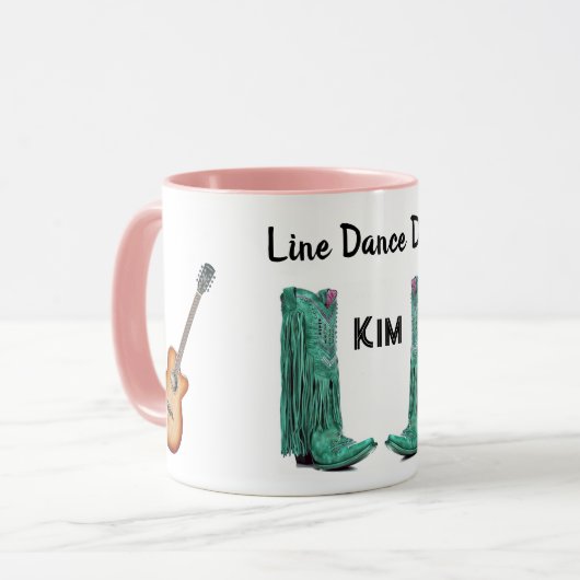 Line Dance Diva Mug (Devant gauche)