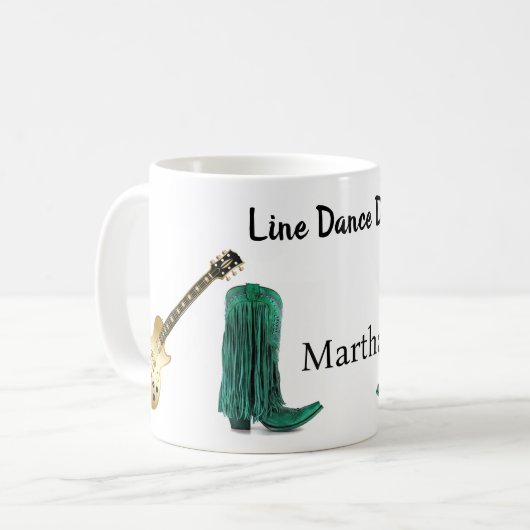 Line Dance Diva Mug (Devant gauche)