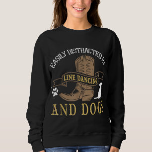 Line Dance Joke Hondenliefhebber Line Danser Line Trui
