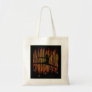 Line Dancer (v3)-Canvas tas