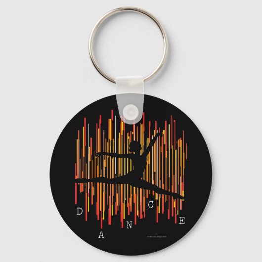 Line Dancer (v3) Sleutelhanger (Voorkant)