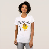 Line Dancing Chick T-shirt (Voorkant volledig)