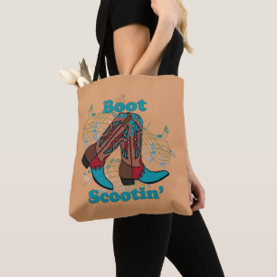 Line Dancing Country Dance Cowboy Boot Scootin" Draagtas