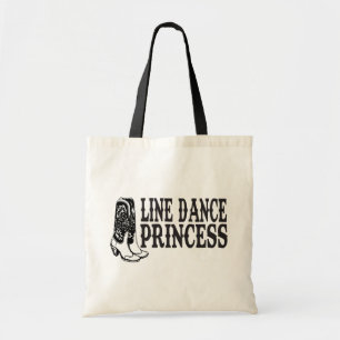Line Dancing Cowboy Boots Cowgirl Country Music Tote Bag