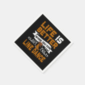 Line Dancing Dance Servet (Hoek)