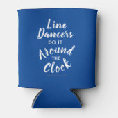 Line Dancing Gift Around the Clock Grappige Dance  Blikjeskoeler (Voorkant)