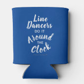 Line Dancing Gift Around the Clock Grappige Dance  Blikjeskoeler (Achterkant)