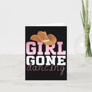 Line Dancing Girl Gone Dancing Line Dance Western Kaart