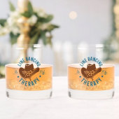 Line Dancing Is My Therapy Funny Dance  Whisky Glas