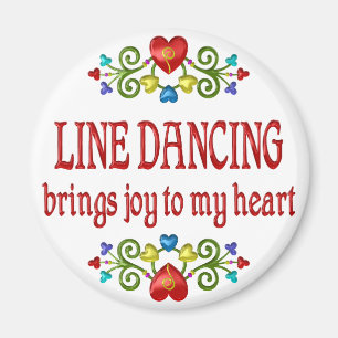 Line Dancing Joy Magneet
