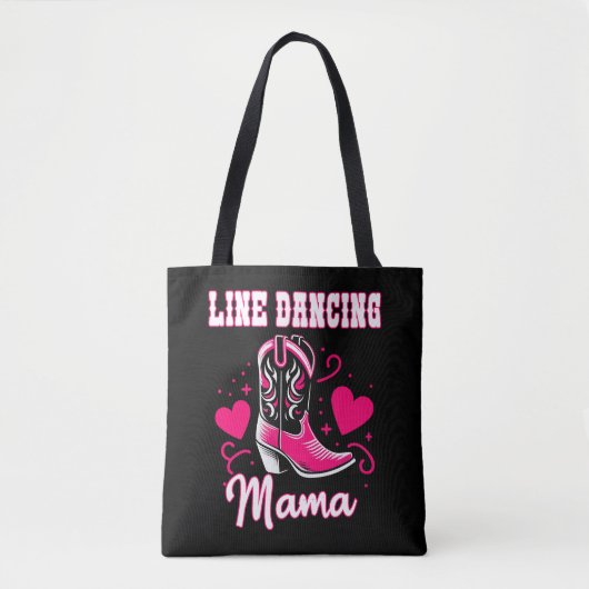Line Dancing Mama Gift Draagtas (Voorkant)