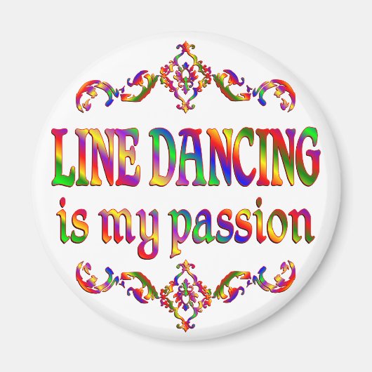 Line Dancing Passion Magneet (Voorkant)