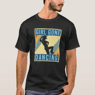 Line Dancing Retro Vintage For Girls And Women T-shirt