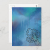 Line Drawing Realism Octopus Briefkaart (Voorkant / Achterkant)